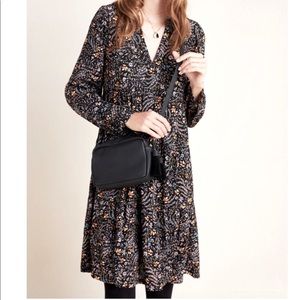 Anthropologie Maeve Amber Tiered Tunic Dress